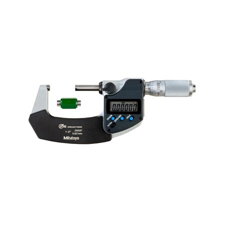 Beautyblade 1-2 in. Digimatic Micrometer with 25.4-50.8 mm Friction Thimble SPC Output BE3734349